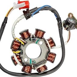 Deutsche stator coil plate for TVS Apache RTR 150 / TVS Apache RTR 160 / TVS Apache 180 | OEM performance | High thermal and electrical conductivity | Highest grade lamination materials | Reliable Performance-20