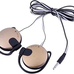 Clip On Earphones Wired Enclosed On-Ear Headphones,3.5 Mm Over-the-Yaho,For Exercise Jogging Hiking Climbing Training Camping-image-58