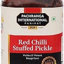 Pachranga's Red Chilli Stuffed Pickle: 800gm | Pachranga International Inc.| Laal Mirch ka Bharwan Achaar | Traditional Recipe | Mildly Spicy | Organically Sourced-image-36
