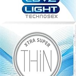 Love Light Xtra Super Thin 3 pcs pack - Natural Rubber Latex -Extra Lubricated with Reservoir Tip -Xtra Super Thin 0.043 microns - Smooth Surfaced - International quality ISO 4074-picture-20