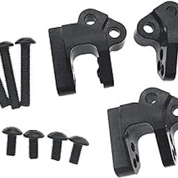 3Pieces Rc Car Trunk Fixed Code Rc Model Car Upgrade Parts Replaces Black-image-22