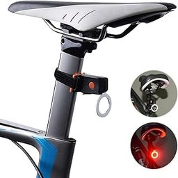 JERN Bike Taillight, USB Rechargeable, 70 Lumen LED, 5 Modes, Red (OSS2787, Round, Plastic, 1, Standard, OSS2787)-30