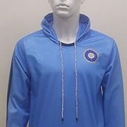 India TRANINIG Hoodie (40-M (for 59-65 KG), Plain Back (NO Player Name))-image-8