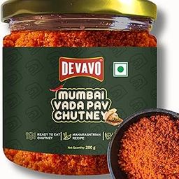 Devavo Mumbai Vada Pav Chutney | Authentic Maharashtrian Recipe | Ready to Eat | Handmade with Love | No Artificial Colour & Flavour | No Preservatives (200 g)-image-27