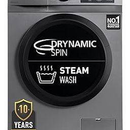 Panasonic 8 kg 5 Star Inverter Fully Automatic Front Loading Washing Machine (NA-148MH2L01, 2024 Model, Dark Silver, Steam, Drynamic Spin)-image-60