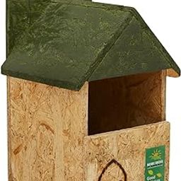 Nature Forever Nest Box for Robin and Other Garden Birds, Brown-image-22