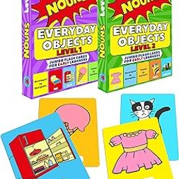 Brainy Bug Resources Kids Flashcards and Resources Flash card for Teaching Language (Everyday Objects, Combo), for Language_Skills-24