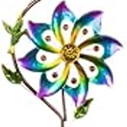 ATORSE Outdoor Metal Windmill Wind Spinner Multifunctional Sturdy Garden Decoration|Home & Garden|Yard, Garden & Outdoor Living|Garden D?©cor|Windmills & Wind Spinners-image-32
