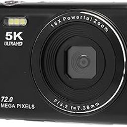 LICAEVEY 5K Digital Camera, Autofocus 72MP Digital Point and Shoot Camera with 2.8 Inch Ultra HD Screen, 16x Zoom Vlog Cam with LED Flash for Travel Photography (64GB)-image-70