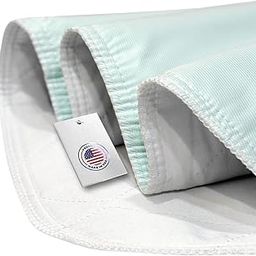 KosmoCare Reusable Underpad Washable Incontinence Bed Pad Overnight Sheet, Underpad Mattress Protection for Baby, Elderly & Patient Care - (Twill) - Green-image-58