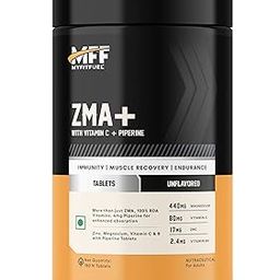 MyFitFuel ZMA+ (Zinc, Magnesium, Vitamin B6, Vitamin C & Piperine 95%), 180 Tablets | ZMA Supplements For Men & Women-22