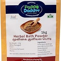 PappuDaddu Herbal Bath Powder – 100% Natural & Ayurvedic (1kg)-image-8