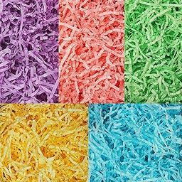 Uptotop 25oz 5 Colors Crinkle Cut Paper Shred Filler for Gift Wrapping Basket Filling, Easter, Valentine's Day, Birthday, Christmas, Thanksgiving, Wedding, Mother's Day-image-71