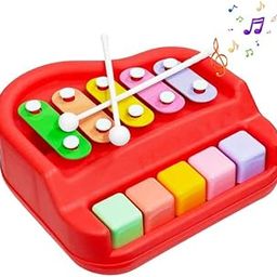 SSBSTraders Kids Musical Toy | 2-in-1 Xylophone & Piano Keyboard for Boys & Girls (Multicolor)-image-45