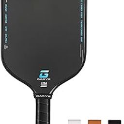 GARYE Pickleball Paddles, 16MM T700 Thermoformed Raw Carbon Fiber Pickle Ball Paddle Has Great Grit & Spin, USAPA Approved Pickleball Rackets with Ultimate Power and Control, 3 Grip Tapes 1 Cover-image-31