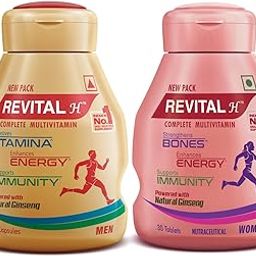 Revital H Woman 30S And Men 30S Combo,Capsules,1 Count-13