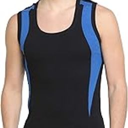 Originals Men's Trendy Fashion Regular Fit Vest Body Fit Colorblock Printed Innerwear - Bold Gym B1100 (Pack of 1)-image-22