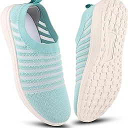 Hazel Slip On Shoes for Women, Stylish & Breathable, Comfortable & Durable, Athleisure Knitted Active Wear Casual Shoe for Girls Walking, Running & Gym Shoes-image-125