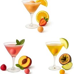 Pop Drop Drinks Mocktail & Cocktail Pop | Low Sugar & Calorie | Ultimate Summer Drink for Parties & Home | Refreshing Drink (Pack of 3, Golden Hour)-1