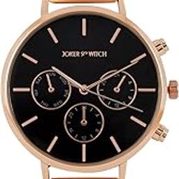 Boston Faux Leather/PU Analogue Watch for Women-image-1