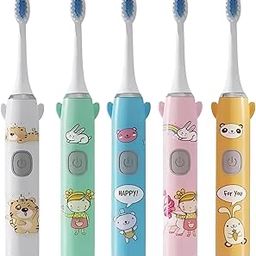 1pc Premium Kids Electric Toothbrush - Ultra-Soft Sonic Vibration | Smart 2-Min Timer | BPA-Free | For Ages 3-12"-29