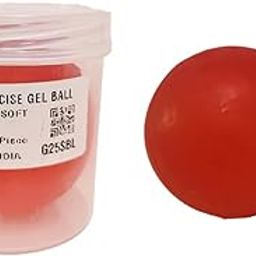 LISAMED Gel Hand Exercise Ball, Physio Gel Ball, Finger Exercise Ball, Stress Relief Ball (Red, Large)-image-57