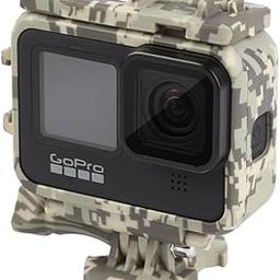 REFLEX CAMERA Camouflage Protective Frame Case for Go Pro Hero 13/12/11/10/9 – Shockproof Cover with Dual Cold Shoe Mounts, Durable Fit for Accessories, Outdoor & Adventure Filming-image-74