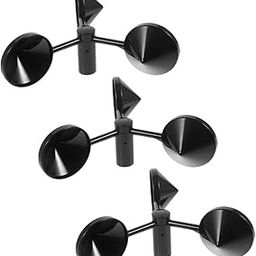 Parliky 3Pcs Wind Speed Anemometer Cups Accessories for Accurate Wind Measurement Handheld Wind Direction Measuring Instrument for Outdoor Meteorological Observations-image-24