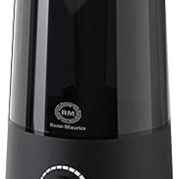 Rene-Maurice Humidifier for Room | 2.2L Cool Mist Humidifier for Bedroom | Ultrasonic Essential Oil Diwali Gifting Aroma Diffuser Electric | Ideal for Home, Office&Living Area | Auto Shut-Off - Black-15