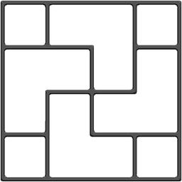 DIY Mold Stones Concrete Stepping Stone Road Mold Garden Walk Maker Outdoor Decorative Stones Molds Black 40x40x 4cm-image-24