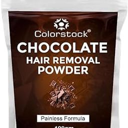 COLORSTOCK Hair Remover Wax Powder For Women, Chocolate Hair Removal Powder, Natural & Painless Waxing For All Skin Types, Gentle Formula For Hands, Legs, Underarms, Bikini, 100 Gm Pack of (1)-image-94