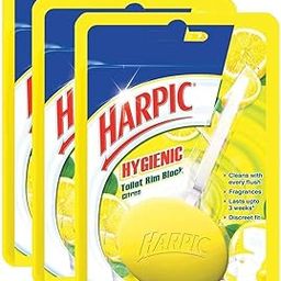 Harpic Hygienic Toilet Cleaner Rim Block, Citrus - 26 g (Pack of 3) | India's # 1 Toilet Cleaner-image-13
