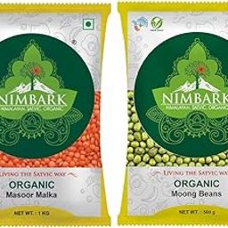 NIMBARK Masoor Malka | Best Lentils | Protein-Rich | 1kg + Moong Beans | Whole Green Gram | Healthy & Nutritious | 500gm | Unpolished | Naturally Rich Source Of Protein-17