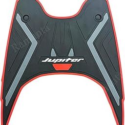 Ramanta Jupiter 113 Floor Mat Washable Scooter Footmat Anti Skid Heavy Duty Foot Mat for Scooter Rubber Anti-Slip Foot Mat Compatible with for New Juipter 113CC Model Year 2024 (1 PC; Black.Grey,Red)-32