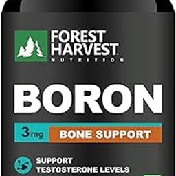 Boron 3 mg Capsules | 120 Veg Capsules | Supports Bone Strength, Joint Health & Cognitive Function | High-Absorption, 100% Vegan-60