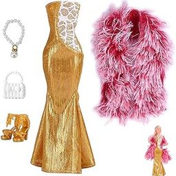 Doll Dress,Doll Clothes,Accessories,Role Playing Costumes Suitable for Storytelling and Decorating Parties Tea Party Games and Activities Suitable as Gifts for Kids-image-95