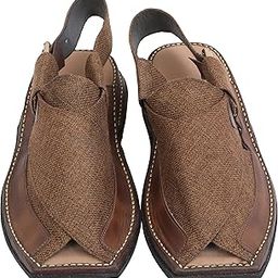 Peshawari Sandal Zalmi For Men (BROWN)-39