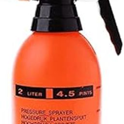 RIGOENT Garden Pump Pressure Sprayer | Spray Bottle for Herbicides, Pesticides, Fertilizers, Plants Flowers 2 Liter Capacity - Spray Bottle Plant Water | 30 X 13 X 13 cm | Orange-image-8