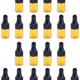CALANDIS 10x20 Pieces Mini Refillable Glass Dropper Bottle for Essential Oils 3ML | Aromatherapy | Natural & Alternative Remedies-image-13