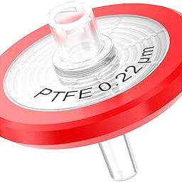 Syringe Filter Hydrophobic PTFE Membrane 33mm Diameter 0.22um Pore Size Gas Exchange Non Sterile by Bioemd Scientific 10PCS-image-26