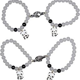 bracelet with panda charm, bracelet for girls, bracelet for womens, bracelet for best friends-image-53