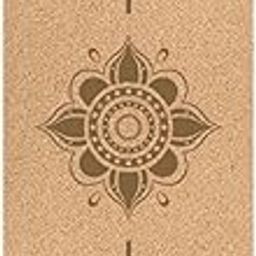 Meadawgs® Cork Yoga Mat Skipping Mat Jump Rope Mat Fitness Mat for Stretching Hot Yoga Style B|Sporting Goods | Fitness, Running & Yoga |1 Yoga Mat-image-38