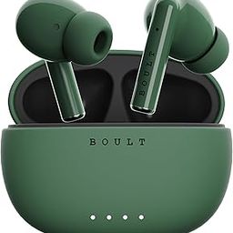 Boult Audio W20 Truly Wireless in Ear Earbuds with 40H Playtime, Zen™ ENC Mic, 45ms Low Latency, 13mm Bass Drivers, Type-C Fast Charging, Made in India,Touch Controls, IPX5 Ear Buds TWS (Pine Green)-31