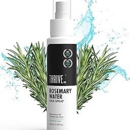 ThriveCo Rosemary Water Hair Spray | With 100% Natural Rosemary Extract, Rice Water & Hyaluronic Acid | For Hair Growth, Hair Fall Control, Hair Conditioning & Hair Shine | Men & Women, 100ml-11
