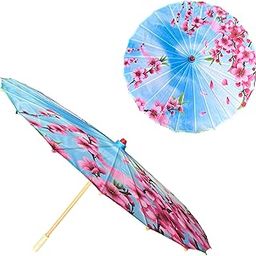 Parasol Japanese Traditional Umbrella, Authantic Handmade Umbrella, Oiled Paper Umbrella for Men/Women/Kids-43