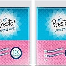 Amazon Brand Presto! Multi-Purpose Sponge Wipes Assorted Pack of 10-image-95