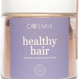 Cosmix Healthy Hair | For Healthy Scalp & Hair | Biotin Booster | Superfood Blend With Berries, Amla & Bamboo Shoot | 60G - 40 Servings | No Preservatives No Added Sugar | Plant Based, Powder-picture-26