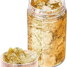 Gold Foil Flakes for Resin, Nails and Jewellery Making, 5 Grams-picture-27
