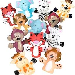 2-inch Zoo Animal Finger Puppets (Bulk Pack of 12 Puppets)-picture-13