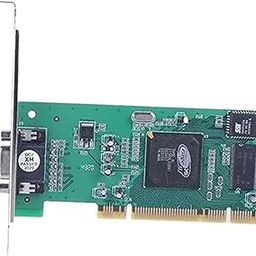 Madhabi PCI VGA Graphics Card - Legacy Video Display Adapter for Desktop PC - Dual Monitor Support, High-Resolution Output, Plug & Play Compatible with Windows Systems-image-28